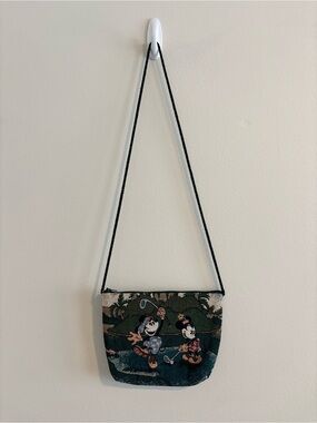 Vintage Mickey & Minnie Golf Crossbody Bag